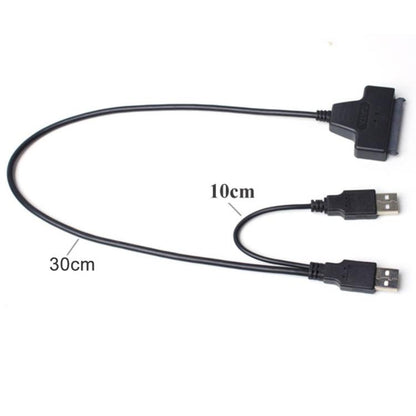 Двойной кабель-адаптер USB 2.0 - SATA для 2,5-дюймового жесткого диска SATA / SSD