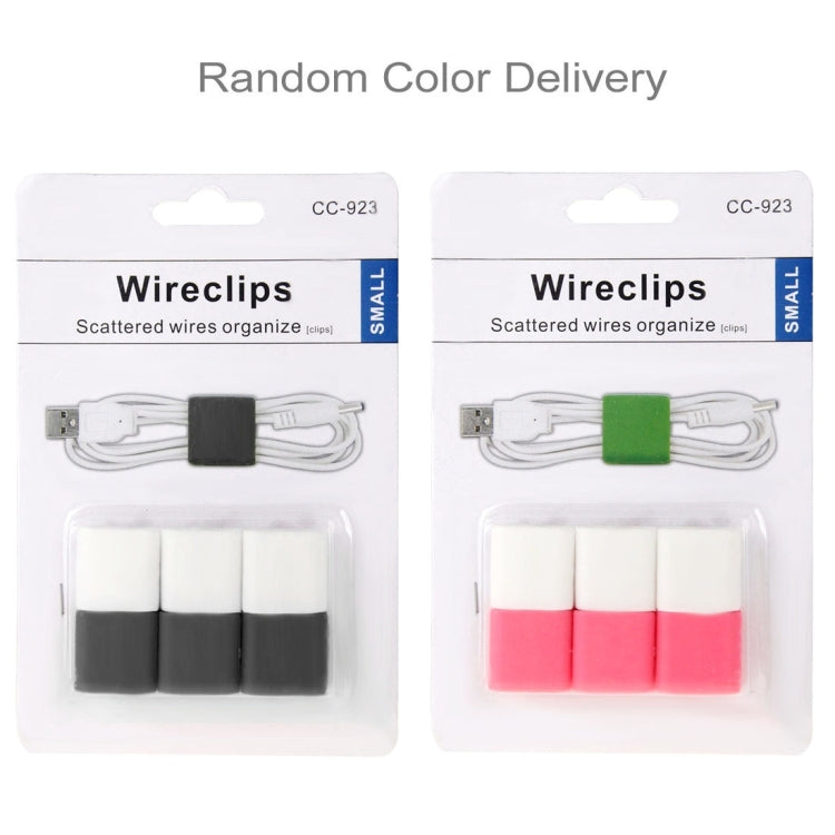 6 PCS  Smart Wire Cable Clips Scattered Wires Organize, Random Color Delivery