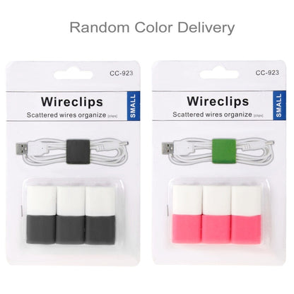 6 PCS  Smart Wire Cable Clips Scattered Wires Organize, Random Color Delivery