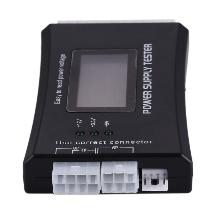 Digital LCD Display PC Computer 20/24 Pin Power Supply Tester Checker Power Measuring Diagnostic Tester Tool