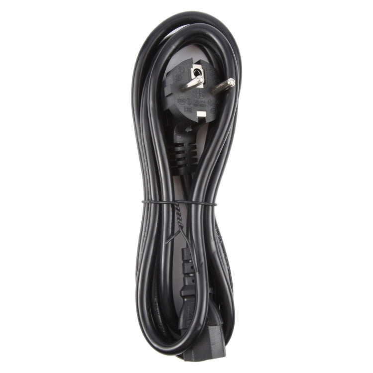 EU Plug Computer PC Power Cord 3 Pin Cable, Length: 1.8m
