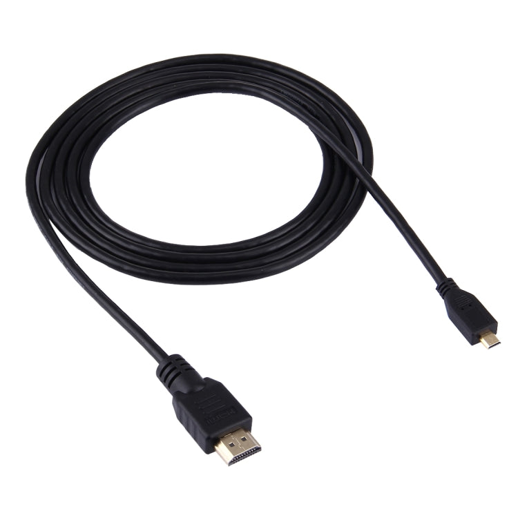 Кабель Micro HDMI - HDMI 19 Pin длиной 1,5 м, версия 1.4, поддержка 3D