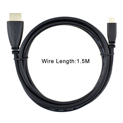 Кабель Micro HDMI – HDMI 19 Pin длиной 1,5 м, версия 1.4