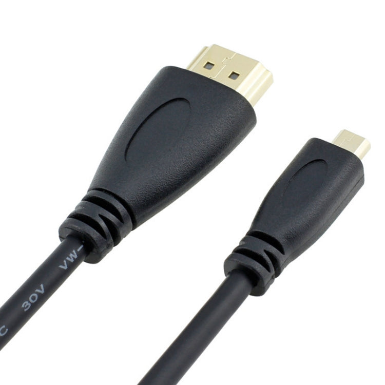 Кабель Micro HDMI – HDMI 19 Pin длиной 1,5 м, версия 1.4