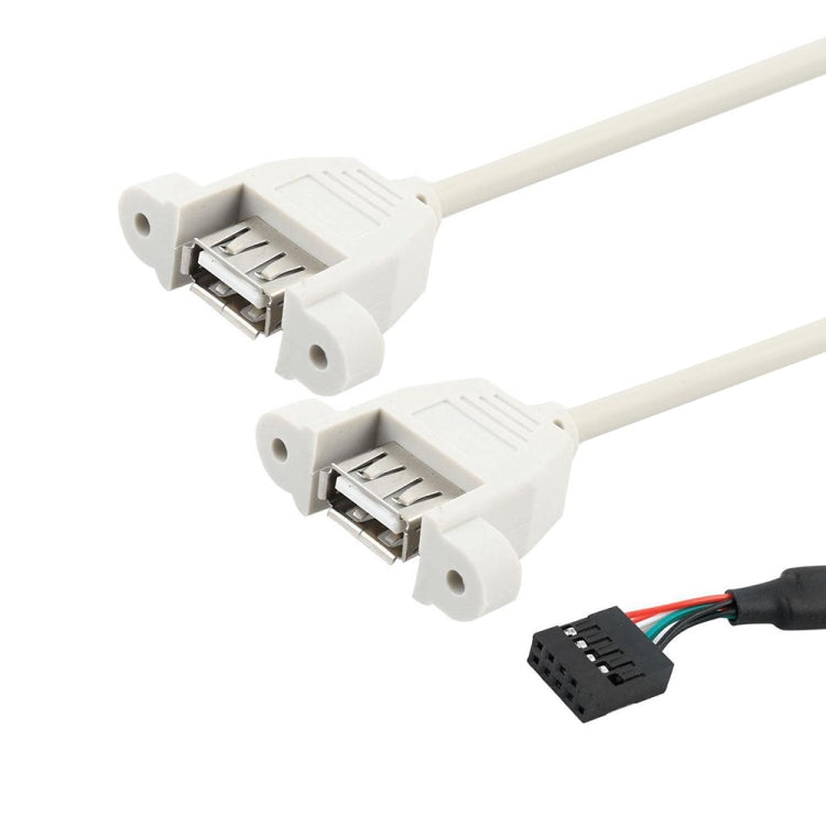 Кабель для крепления AF с 9-контактным внутренним разъемом на 2x USB 2.0, длина: 30 см
