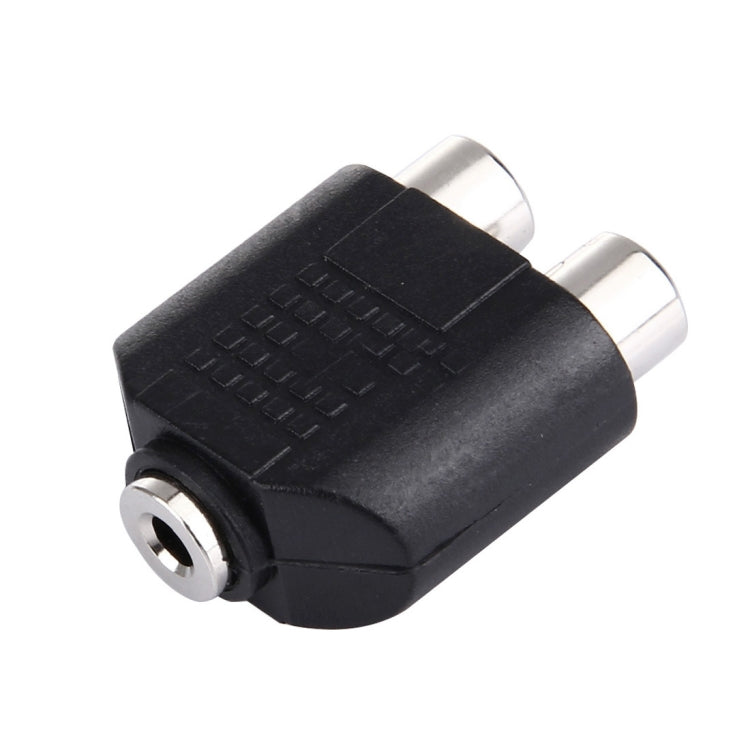 3,5 mm ligzda uz 2 RCA ligzdu adapteris
