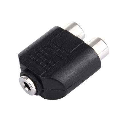 3,5 mm ligzda uz 2 RCA ligzdu adapteris