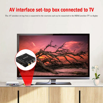 Видеоконвертер HDV-M610 Mini Size Full HD 1080P HDMI в AV/CVBS