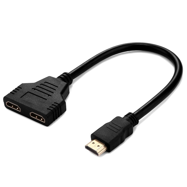 30 см 1080P HDMI-порт «папа» на 2 «мама» 1 вход 2 выхода разветвитель-адаптер-конвертер