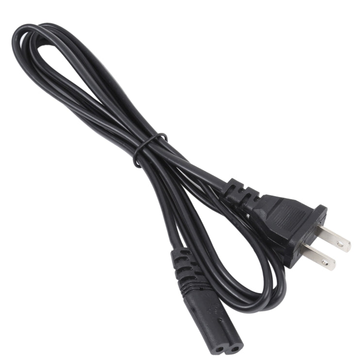 High Quality 2 Prong Style US Notebook AC Power Cord, Length: 1.5m