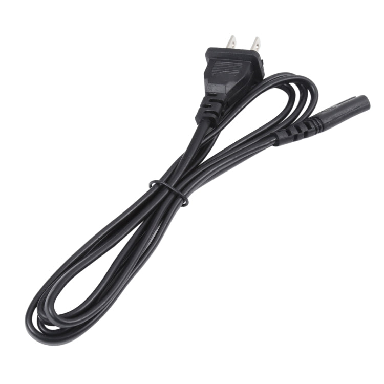 High Quality 2 Prong Style US Notebook AC Power Cord, Length: 1.5m
