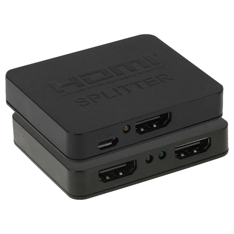 Мини Full HD 4K 1x2 HDMI 3D V1.4b разветвитель для HDTV / STB / DVD / проектора / DVR