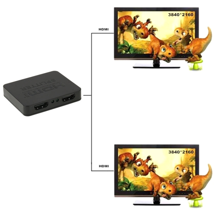 Мини Full HD 4K 1x2 HDMI 3D V1.4b разветвитель для HDTV / STB / DVD / проектора / DVR