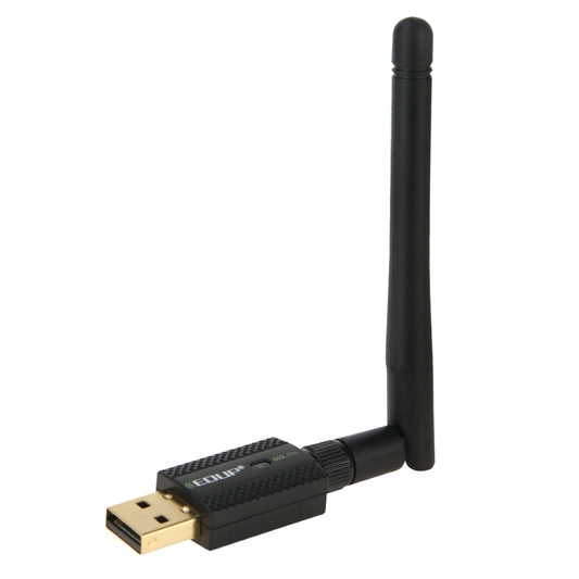 Беспроводной адаптер EDUP EP-N1581 Mini USB Wifi 802.11n/g/b 300 Мбит/с 2,4 ГГц с внешней антенной