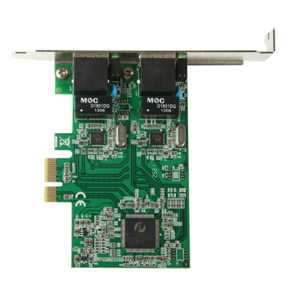Адаптер платы контроллера PCI-Express Dual Gigabit Ethernet, 2 порта RJ45 10/100/1000 BASE-T (IO-PCE8111-2GLAN)