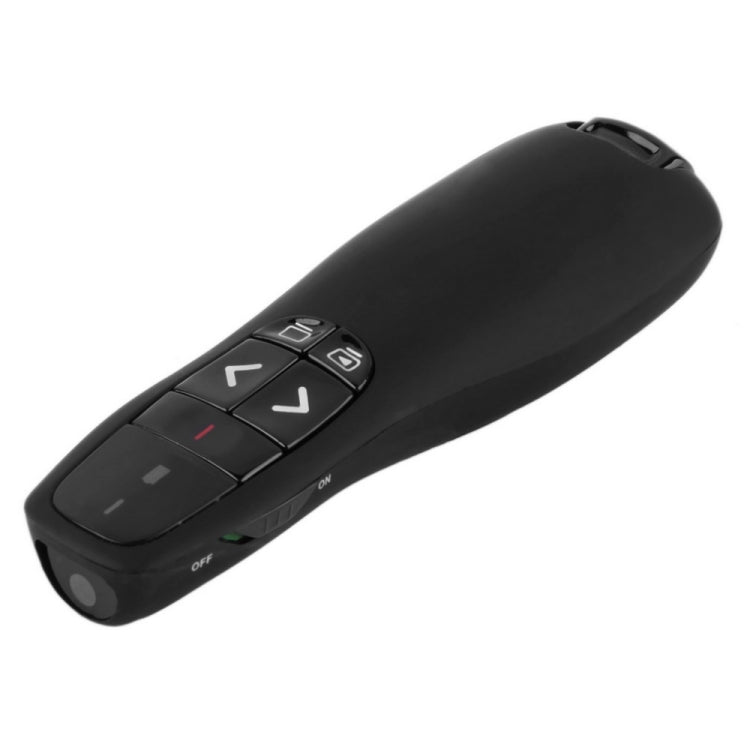 Мультимедийный презентер с лазерной указкой и USB-приемником для проектора/ПК/ноутбука, дальность управления: 15 м (R400)