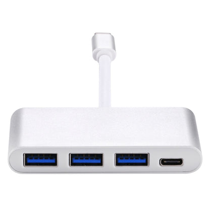 4 in 1 3 x USB 3.0 Ports & USB-C / Type-C Female to USB-C / Type-C Male Hub Splitter Adapter