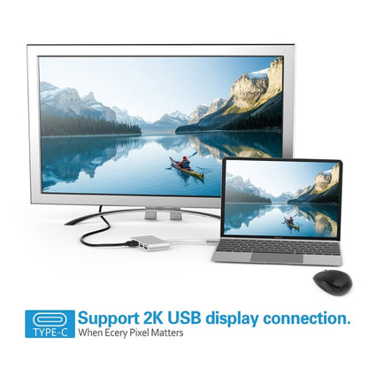 4 in 1 3 x USB 3.0 Ports & USB-C / Type-C Female to USB-C / Type-C Male Hub Splitter Adapter