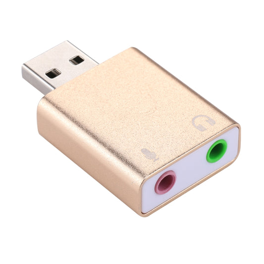 Алюминиевый корпус, внешняя USB-звуковая карта с разъемом 3,5 мм, HIFI Magic Voice 7.1-канальный адаптер, бесплатный привод для компьютера, настольного компьютера, колонок, гарнитуры, микрофона
