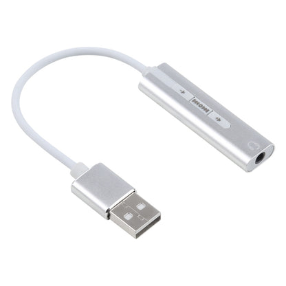 Алюминиевый корпус, внешняя USB-звуковая карта с разъемом 3,5 мм, HIFI Magic Voice 7.1-канальный адаптер, бесплатный привод для компьютера, настольного компьютера, колонок, гарнитуры