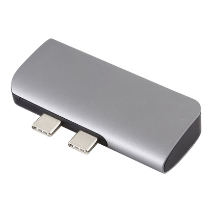 Двойной порт USB-C/Type-C на PD + USB 3.0 + многофункциональный удлинительный концентратор-адаптер HDMI