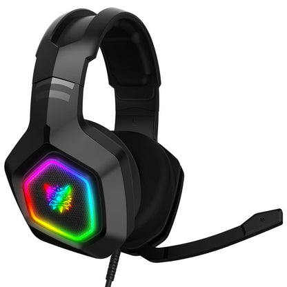 ONIKUMA K10 3.5mm Computer Games Wired Headset with RGB LED Light