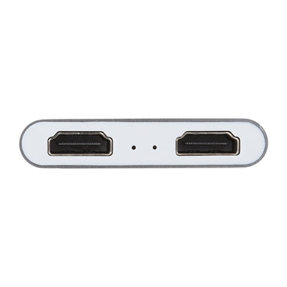 4K Ultra HD divkāršā HDMI saskarnes izeja uz USB-C/C tipa adapteri