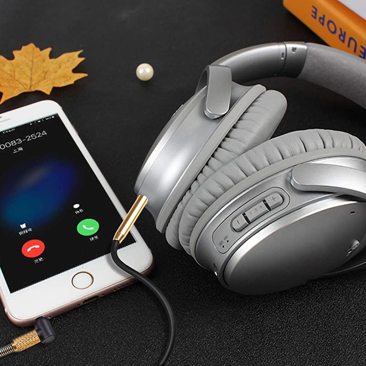 zs0110 Кабель для наушников AKG Y40, Creative Aurvana Live2 и Bose QC25 стандартной версии 2,5 мм на 3,5 мм, длина кабеля: 1,5 м