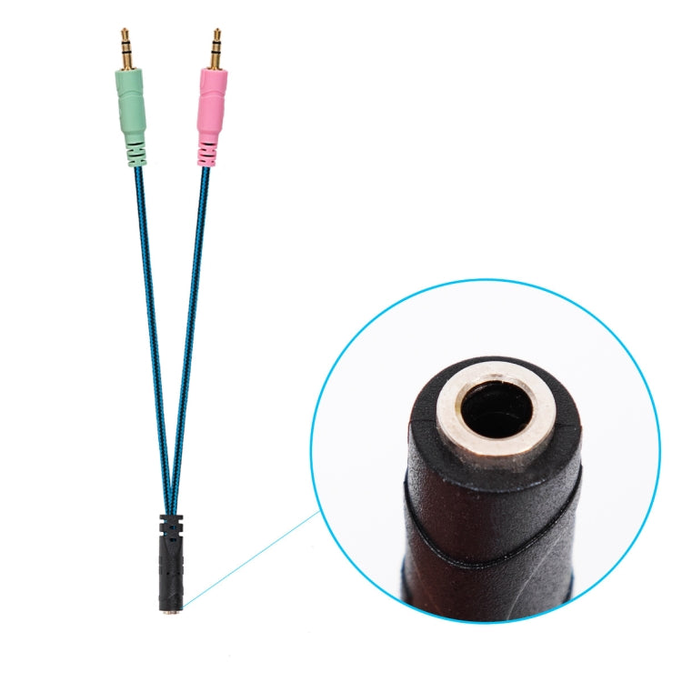 ZS0158 Taisns spraudnis + adaptera kabelis Spēļu austiņu audio kabelis SteelSeries Arctis 3 / 5 / 7 austiņām