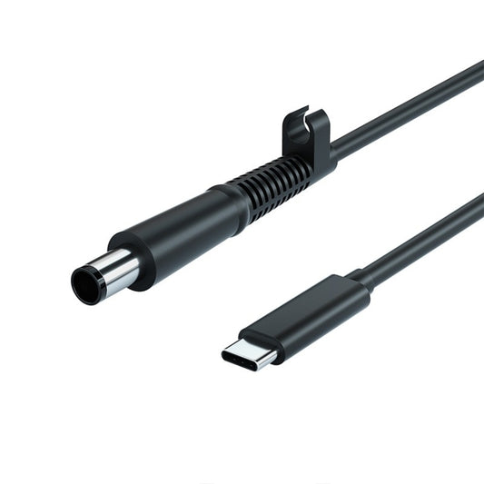 Кабель питания и зарядки для ноутбука HP USB-C/Type-C - 7,4 x 0,6 мм, длина кабеля: около 1,5 м (черный)