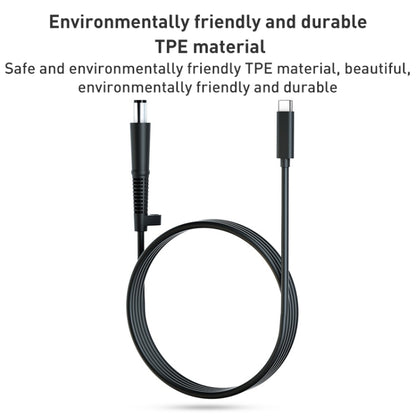 Кабель питания и зарядки для ноутбука HP USB-C/Type-C - 7,4 x 0,6 мм, длина кабеля: около 1,5 м (черный)