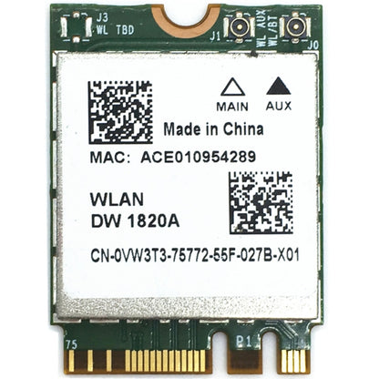 DW1820A BCM94350ZAE 802.11ac BT4.1 867Mbps M.2 / NGFF WiFi Wireless Card