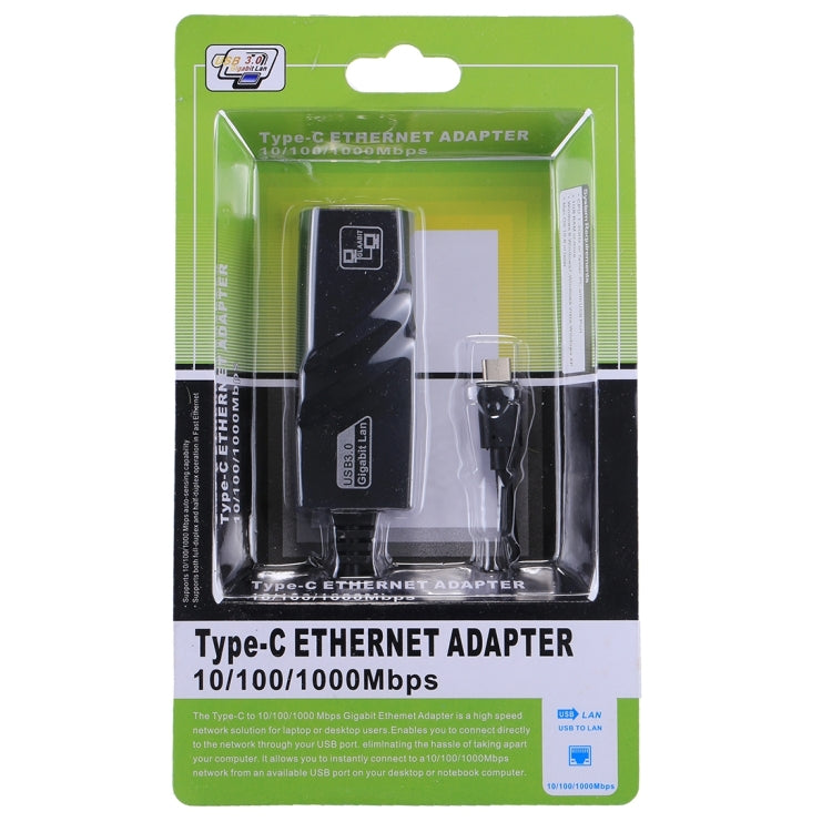 Сетевой адаптер USB-C/Type-C - RJ45 Gigabit Ethernet длиной 15 см