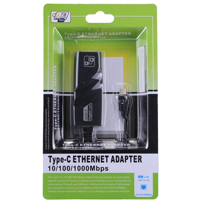 Сетевой адаптер USB-C/Type-C - RJ45 Gigabit Ethernet длиной 15 см