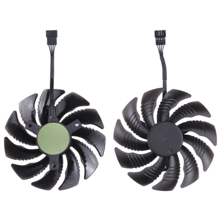 1 пара 88-мм 4-контактных вентиляторов для видеокарт Gigabyte GeForce GTX1060 1070 GTX1050ti GTX960 RX570 RX470