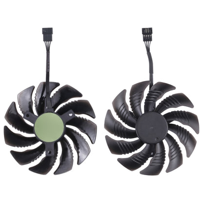 1 пара 88-мм 4-контактных вентиляторов для видеокарт Gigabyte GeForce GTX1060 1070 GTX1050ti GTX960 RX570 RX470