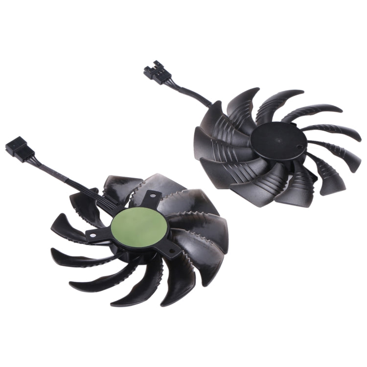 1 пара 88-мм 4-контактных вентиляторов для видеокарт Gigabyte GeForce GTX1060 1070 GTX1050ti GTX960 RX570 RX470