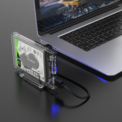 ORICO 2159U3 2.5 inch Transparent USB3.0 Hard Drive Enclosure with Stand