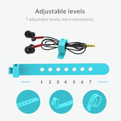 ORICO SG-RH5 5PCS Colorful Silicone Cable Tie