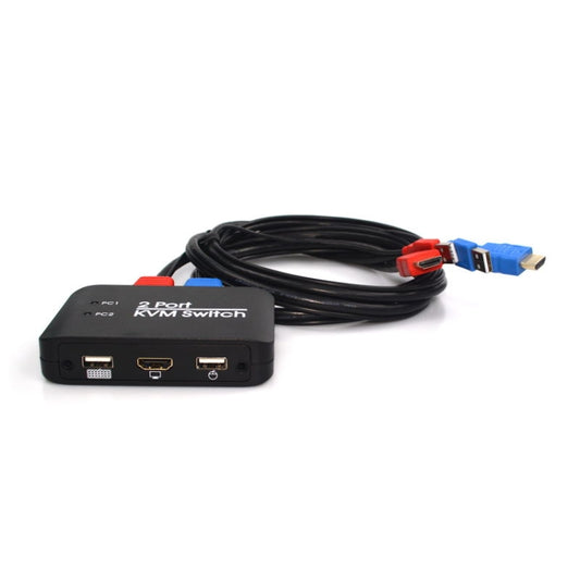 USB 2.0 + HDMI 2-портовый KVM-переключатель