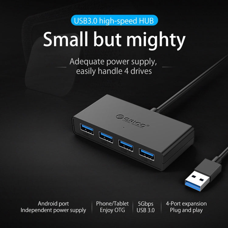 ORICO G11-H4-U3-100-BK 4-портовый USB3.0 концентратор