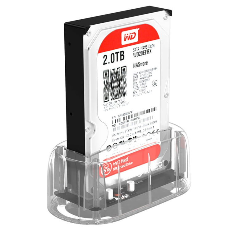 ORICO 6139C3-G2 3,5-дюймовая прозрачная док-станция для жесткого диска USB 3.1 Gen2 Type-C