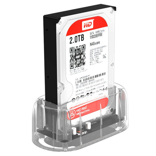 ORICO 6139C3-G2 3,5-дюймовая прозрачная док-станция для жесткого диска USB 3.1 Gen2 Type-C