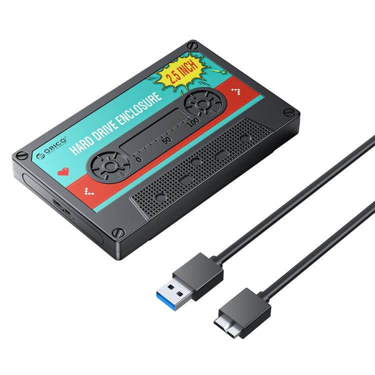 Корпус для жесткого диска ORICO 2580U3 2,5 дюйма USB 3.0 SATA, классический мобильный жесткий диск