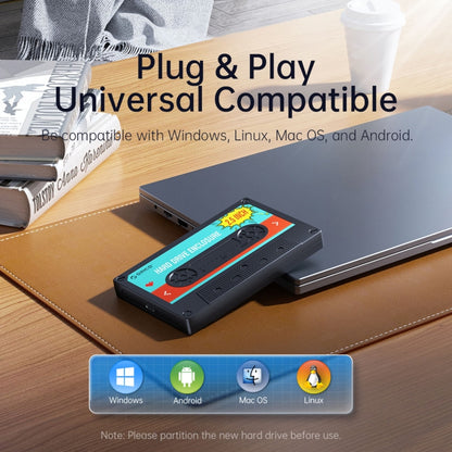 Корпус для жесткого диска ORICO 2580U3 2,5 дюйма USB 3.0 SATA, классический мобильный жесткий диск