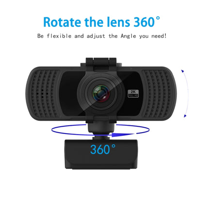Richwell PC-06 Mini 4,0-мегапиксельная HD-веб-камера с автофокусом, вращением на 360 градусов и микрофоном с шумоподавлением
