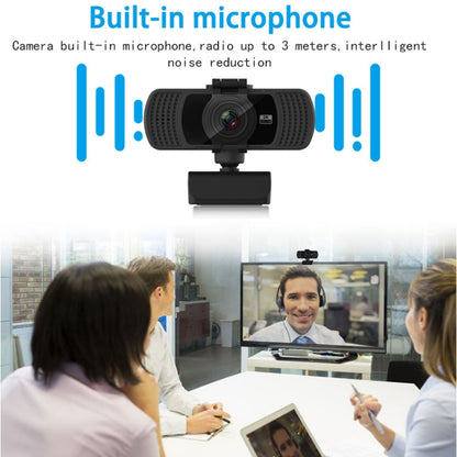 Richwell PC-06 Mini 4,0-мегапиксельная HD-веб-камера с автофокусом, вращением на 360 градусов и микрофоном с шумоподавлением