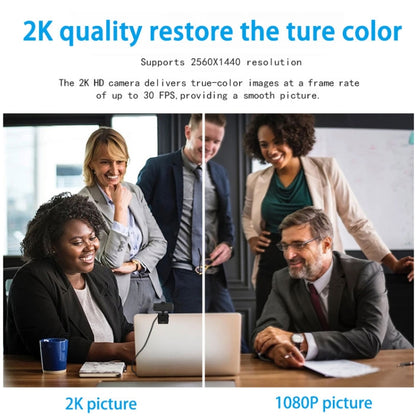 Richwell PC-06 Mini 4,0-мегапиксельная HD-веб-камера с автофокусом, вращением на 360 градусов и микрофоном с шумоподавлением