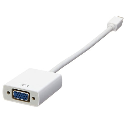 Mini DP to VGA Adapter Cable, Supports 1080P
