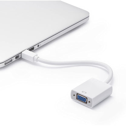 Mini DP to VGA Adapter Cable, Supports 1080P